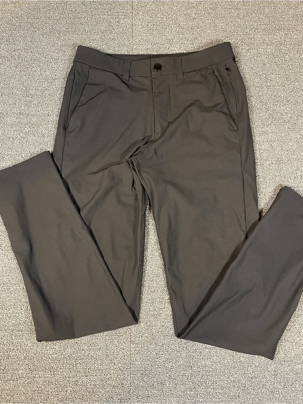 lululemon athletica Men's Straight Chinos - black